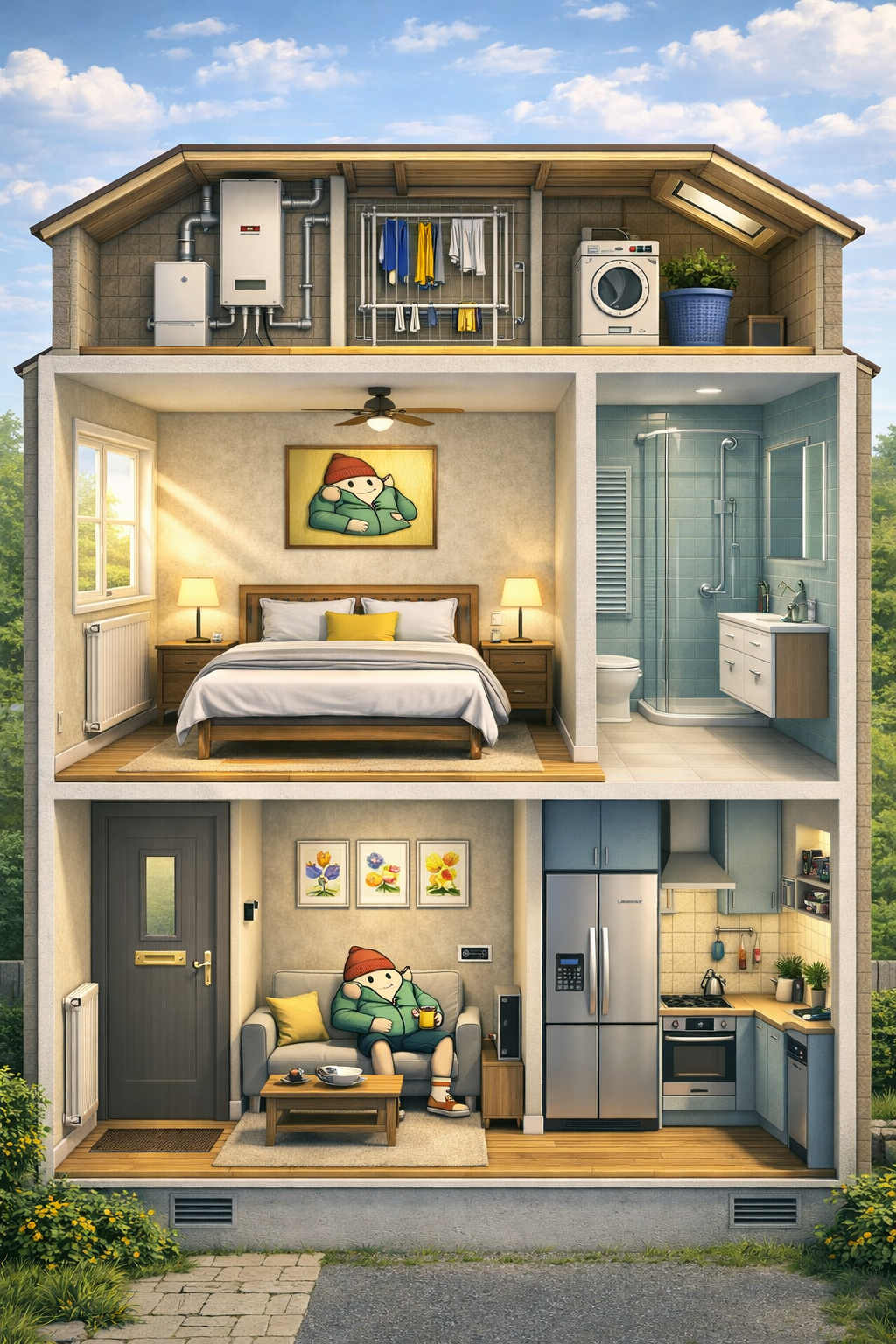 Inkijkhuis met energietips